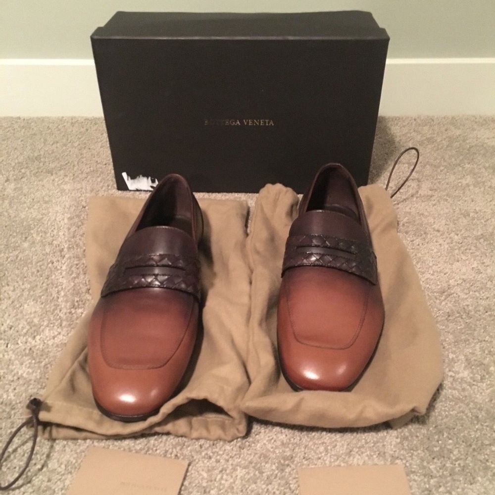 Men's Bottega Veneta Loafers IT 45 US 12 Shoes